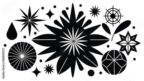 Abstract Bold Vector Collection for Modern Design