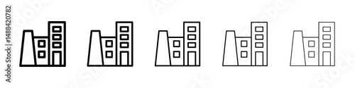 Pollution icon concept. graphic design, logo, Web, UI.