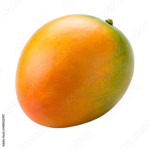 mango isolated on white