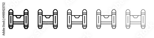 Jetpack icon concept. graphic design, logo, Web, UI.
