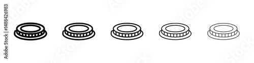 Fire burner icon concept. graphic design, logo, Web, UI.