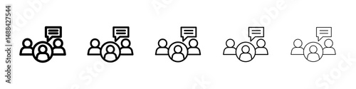 Expert opinion icon concept. graphic design, logo, Web, UI.