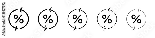 Exchange rate icon concept. graphic design, logo, Web, UI.