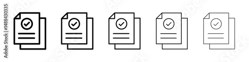 Compliance icon concept. graphic design, logo, Web, UI.