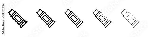 Chew gum icon concept. graphic design, logo, Web, UI.