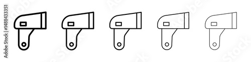 Barcode scanner icon concept. graphic design, logo, Web, UI.