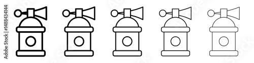 Air horn icon concept. graphic design, logo, Web, UI.
