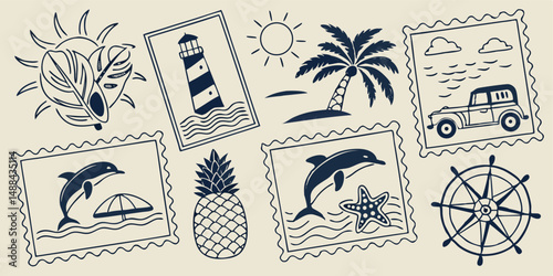Seamless Vector Illustration for Graphic Art