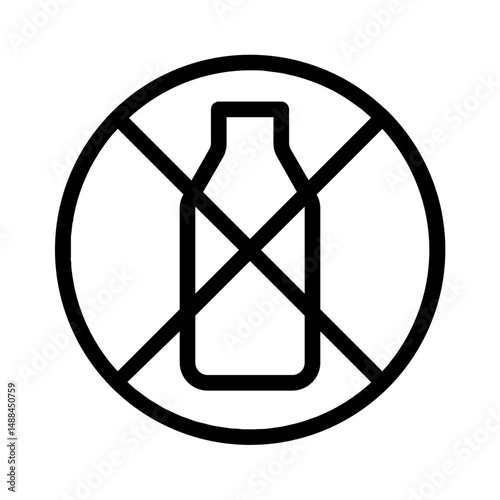 No Plastic Icon