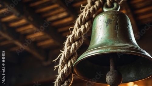 Share your wish with a large bell photo
