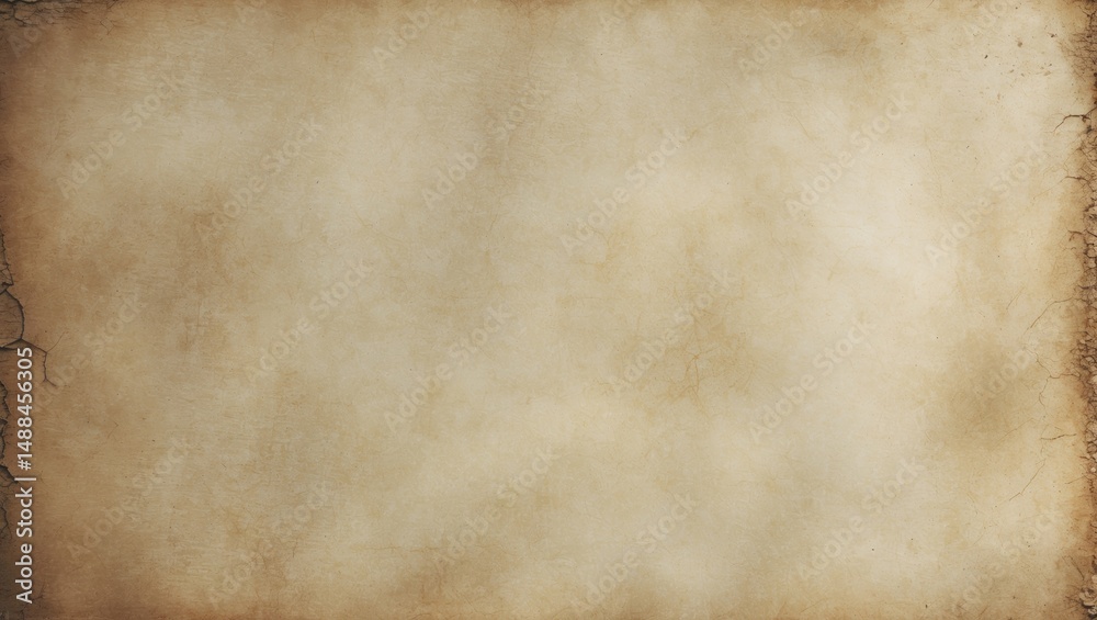 Obraz premium Canvas texture with a beige background pattern and gentle vignette, soft backdrop