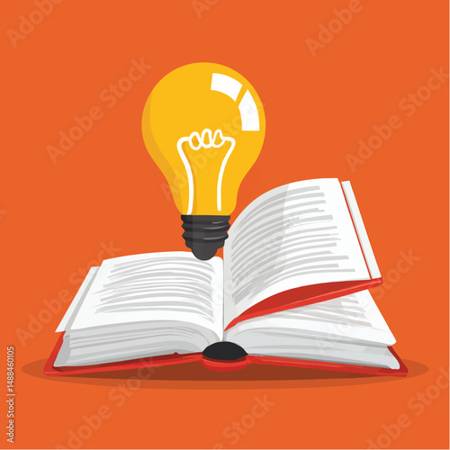 Open book inspires bright idea
