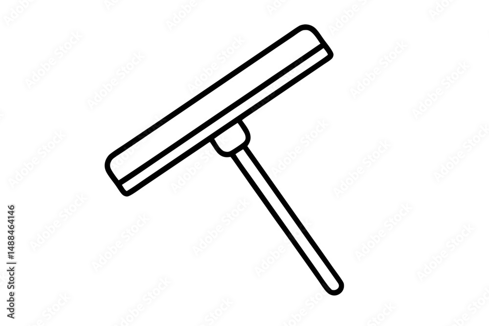 wiper icon silhouette line art vector illustration with a white background wiper icon silhouette line art vector illustration with a white background