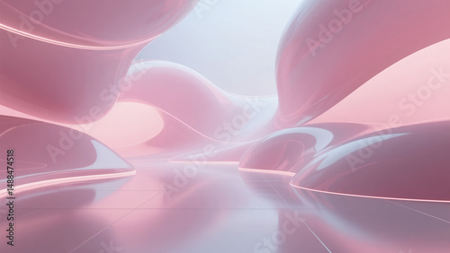 Abstract Wave Background