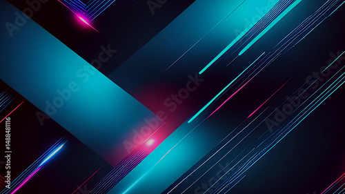Abstract Wave Background