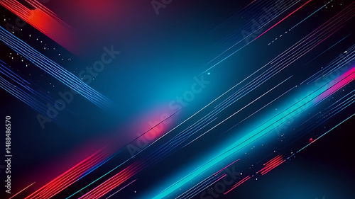 Abstract Wave Background