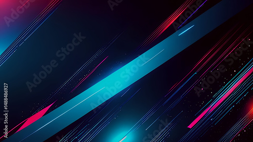 Abstract Wave Background