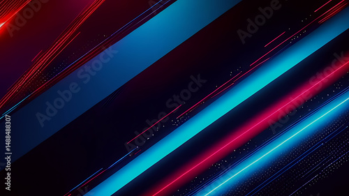 Abstract Wave Background
