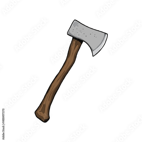 Refined Farm Axe Illustration
