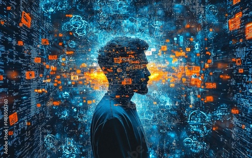 Finding balance amidst the chaos of constant information.
