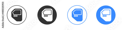 car door icon editable flat vector illustration concept.