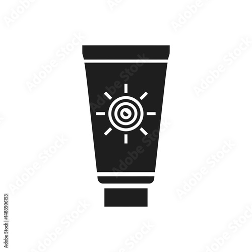 Sunscreen Protection Tube Icon