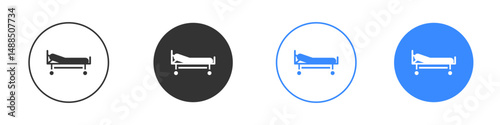 Stretcher icon editable flat vector illustration concept.