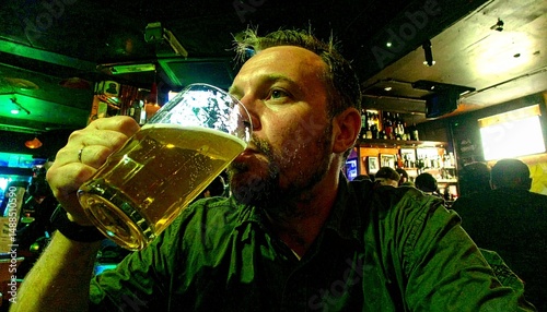 Enjoy the thrill of chugging a cold beer.  