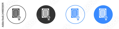 Patented icon editable flat vector illustration concept.