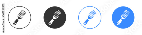 Microplane grater icon editable flat vector illustration concept.