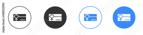 Free Download Gift voucher icon editable flat vector illustration concept. - GFXLoad