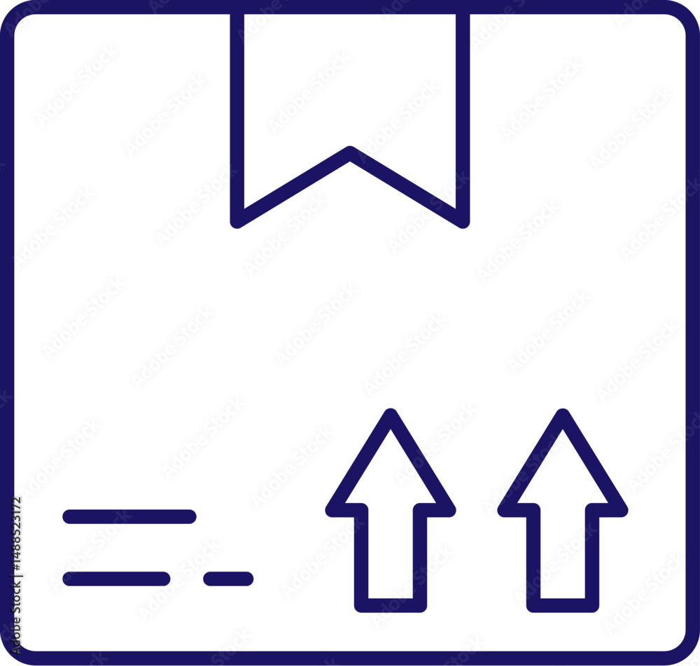 Arrows on Box Minimalistic Icon Pictogram for Web and Graphic Design, Apps, Banners, Social Network and Cards Arrows on Box Minimalistic Icon Pictogram for Web and Graphic Design, Apps, Banners, Social Network and Cards