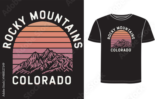 Mountain T Shirt Design