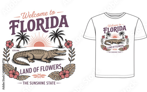 Florida T Shirt Design