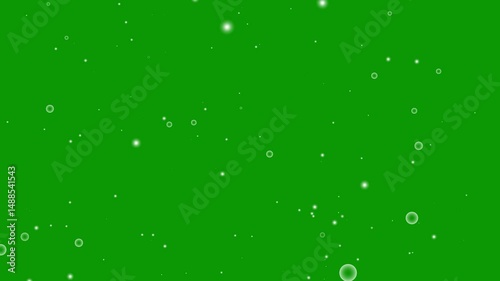 Loop snow animation and motion graphics big and small snowflakes and falling snow, snowfall