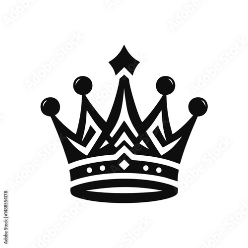 king crown vector icon
