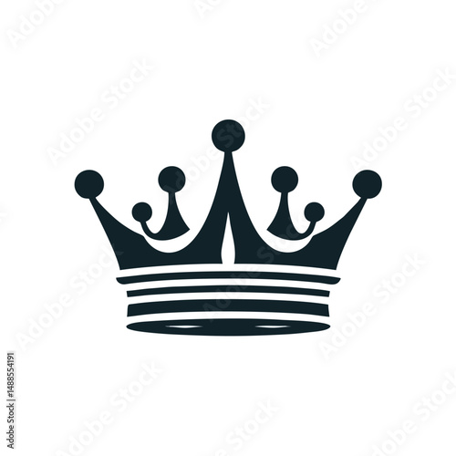 king crown vector icon
