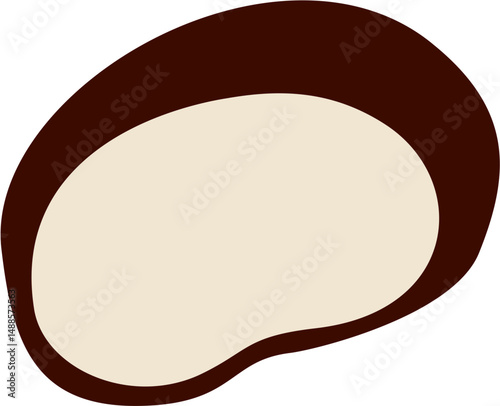 Aesculus hippocastanum, Horse Chestnut seed