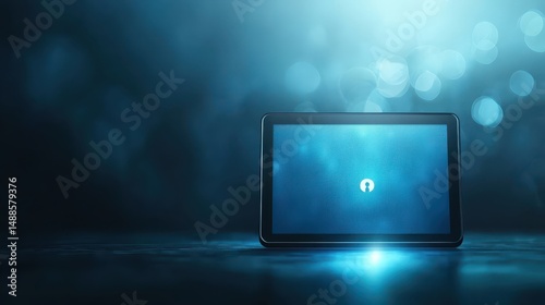 Secure tablet lock screen, enhancing digital privacy and data protection