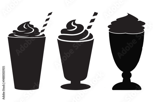 Isolated on white, a vector illustration depicts a hot coffee cup with a disposable paper container, suggesting a sweet cafe beverage