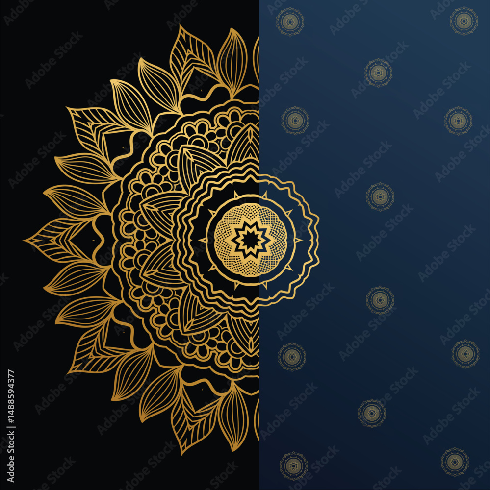 Luxury mandala design
