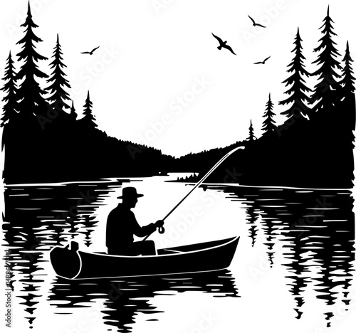 Epic Bass Fishing Catch – Jumping Largemouth Bass Artwork"