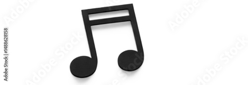 Music notes icon set, Music notes symbol, vector illustration