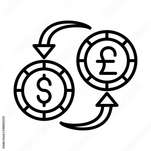 Currency Exchange Icon