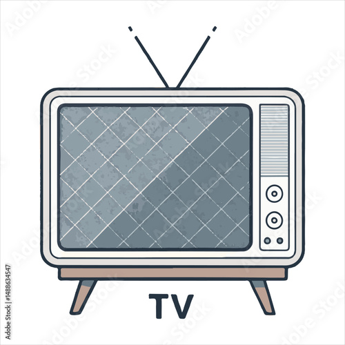 television vector