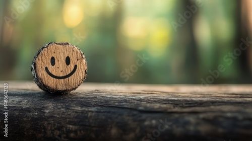 A positive transformation of a person after quitting smoking, looking healthier and happier, symbolizing mental well-being improvement,