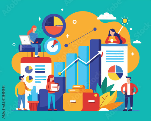 Annual Report Illustration
