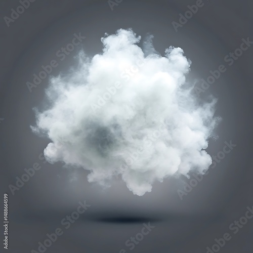 floating white fog effect