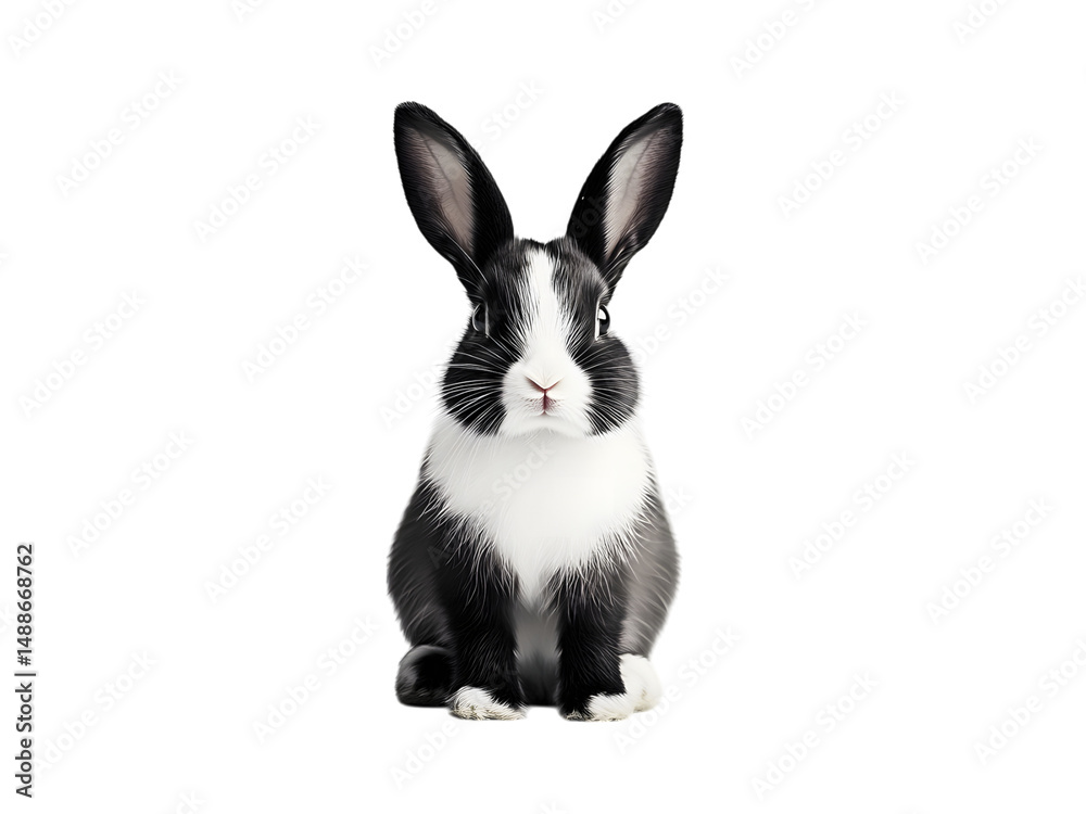 Obraz premium rabbit isolated on transparent background