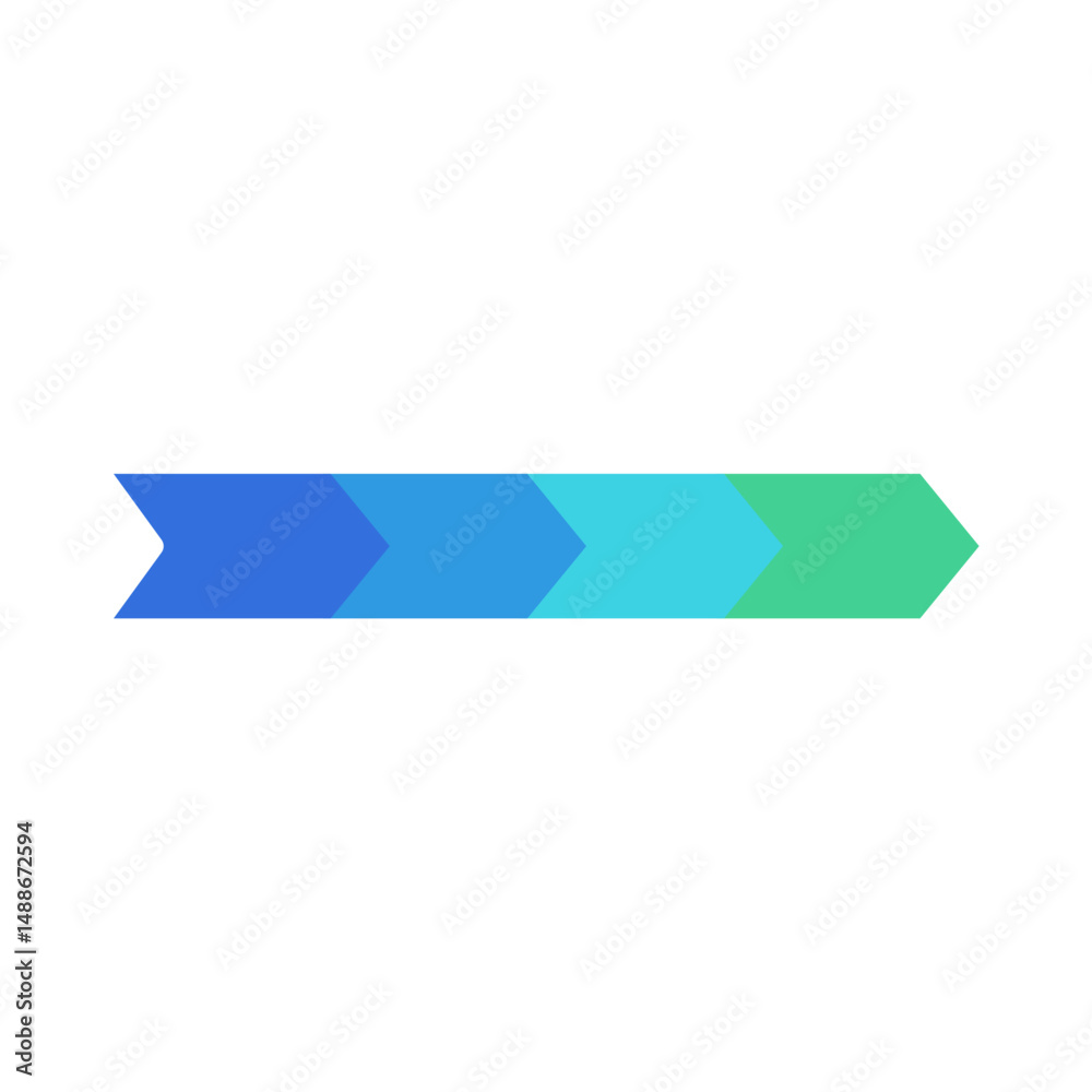 Arrow step infographics vector Arrow step infographics vector